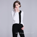 Women Office Loose Striped Blouses/Top